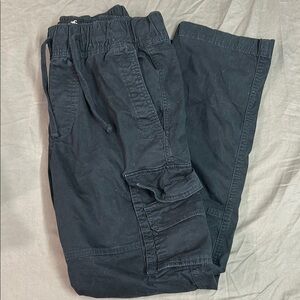 Hollister Slim Straight Black Cargo Pants sz XS